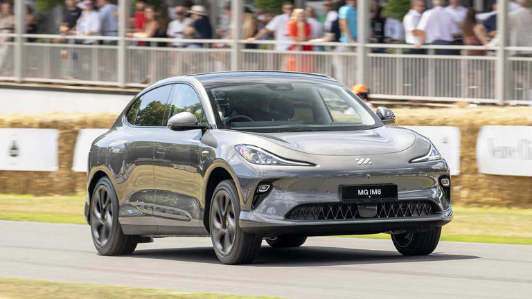 Photo of the IM6 electric SUV coupé presented at the Goodwood Festival 2025