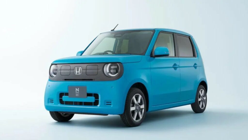 Honda N-ONE e citadine électrique japonaise compacte vue de face
