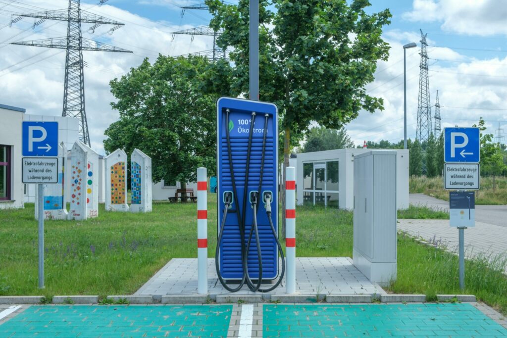 installation of europe motorway charging points
