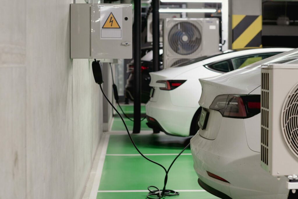 installation of car park charging points