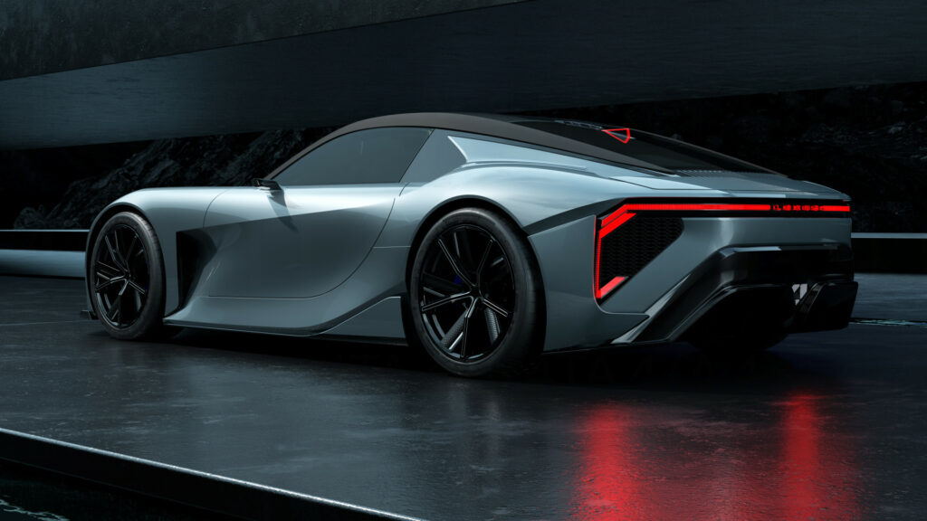 Lexus Sport Concept dévoilé à Pebble Beach 2025, supercar au design futuriste inspirée de la LFA