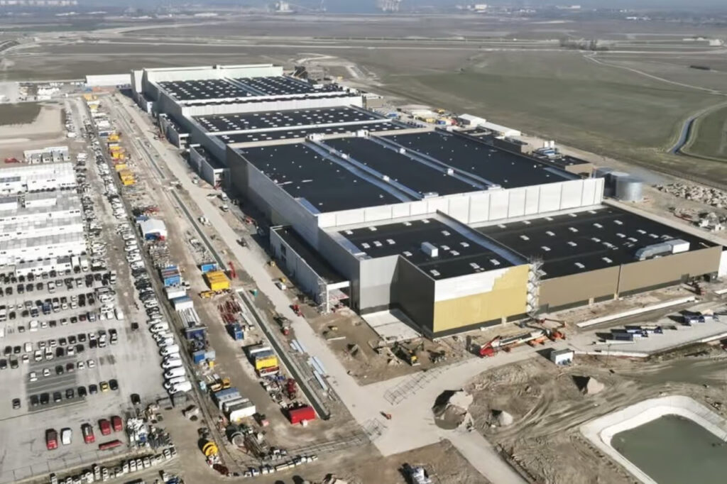 Construction d'une usine de batteries électriques Verkor en France