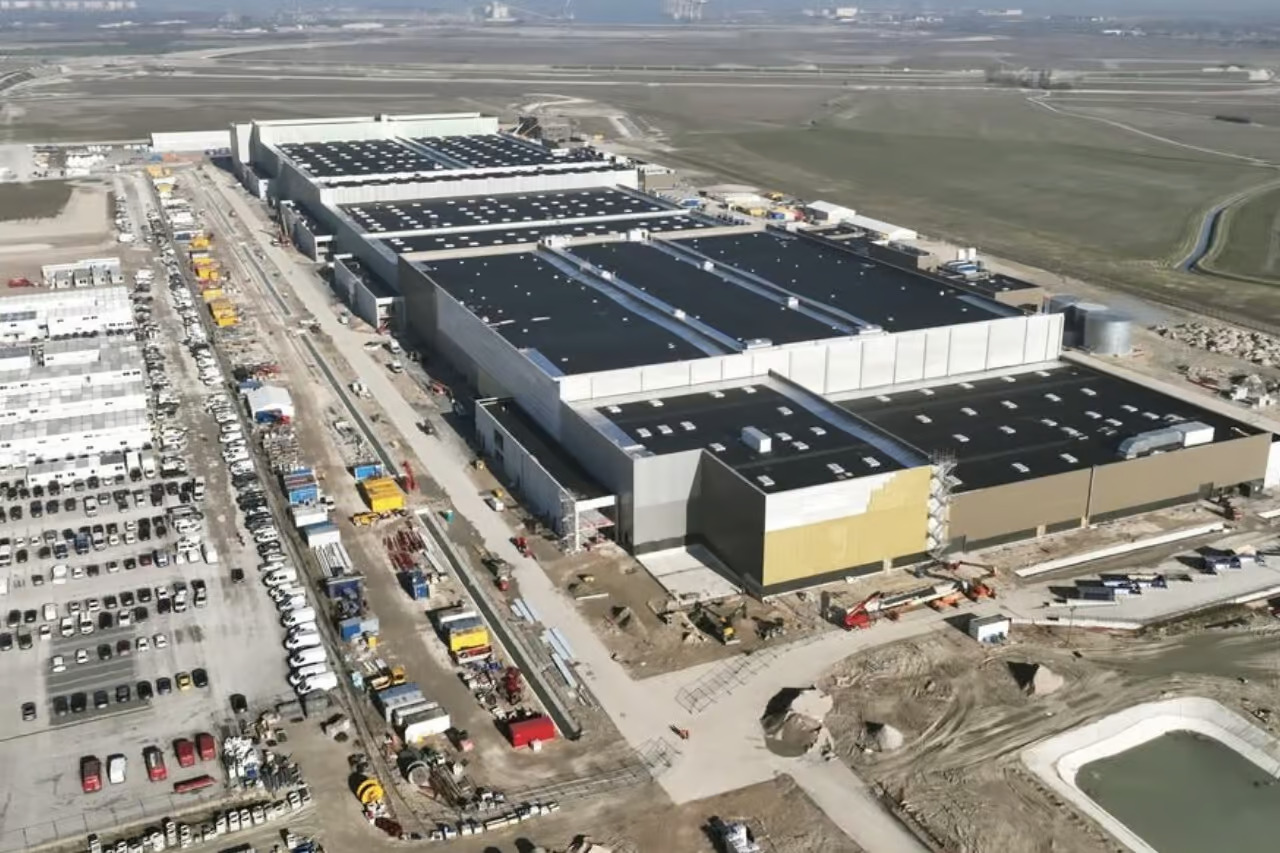 Construction d'une usine de batteries électriques Verkor en France