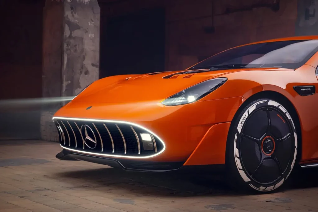 Details of the engine and battery of the electric Mercedes-AMG GT XX
