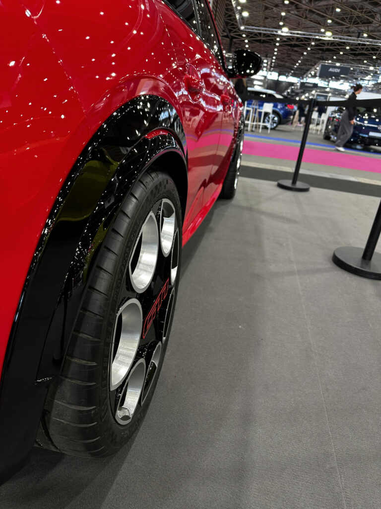 jantes e 208 GTI électrique