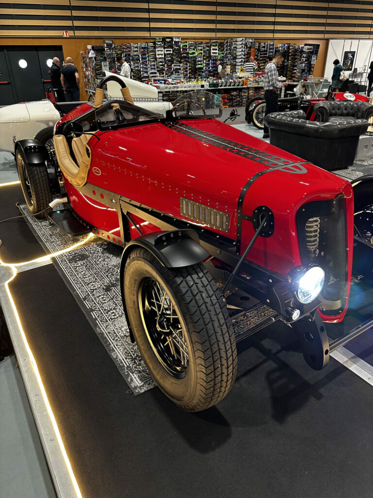 voiture devinci rétro électrique fabriquée en france
