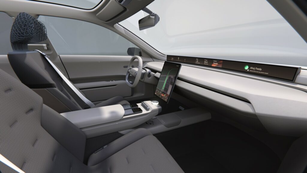 Skoda octavia electric vision O interior