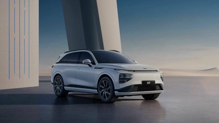 SUV électrique XPeng G9 produit en Europe pour le marché européen