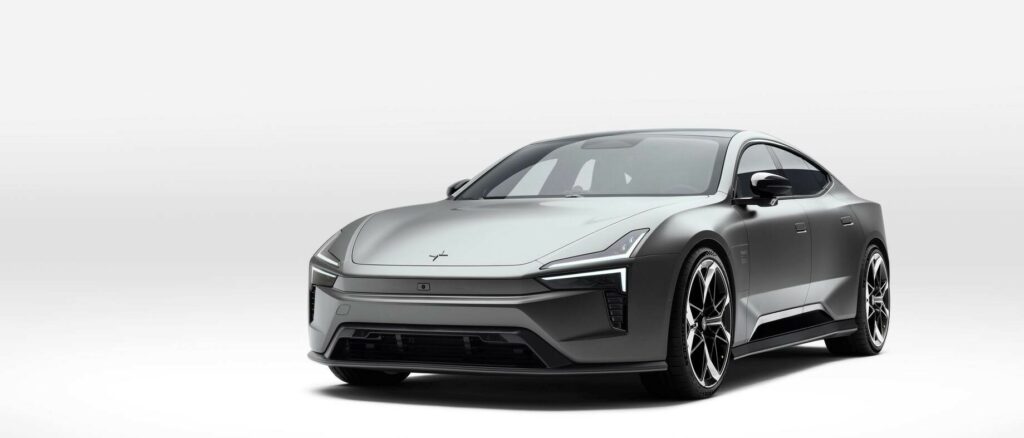 The Polestar 5, just presented at the Munich Motor Show.