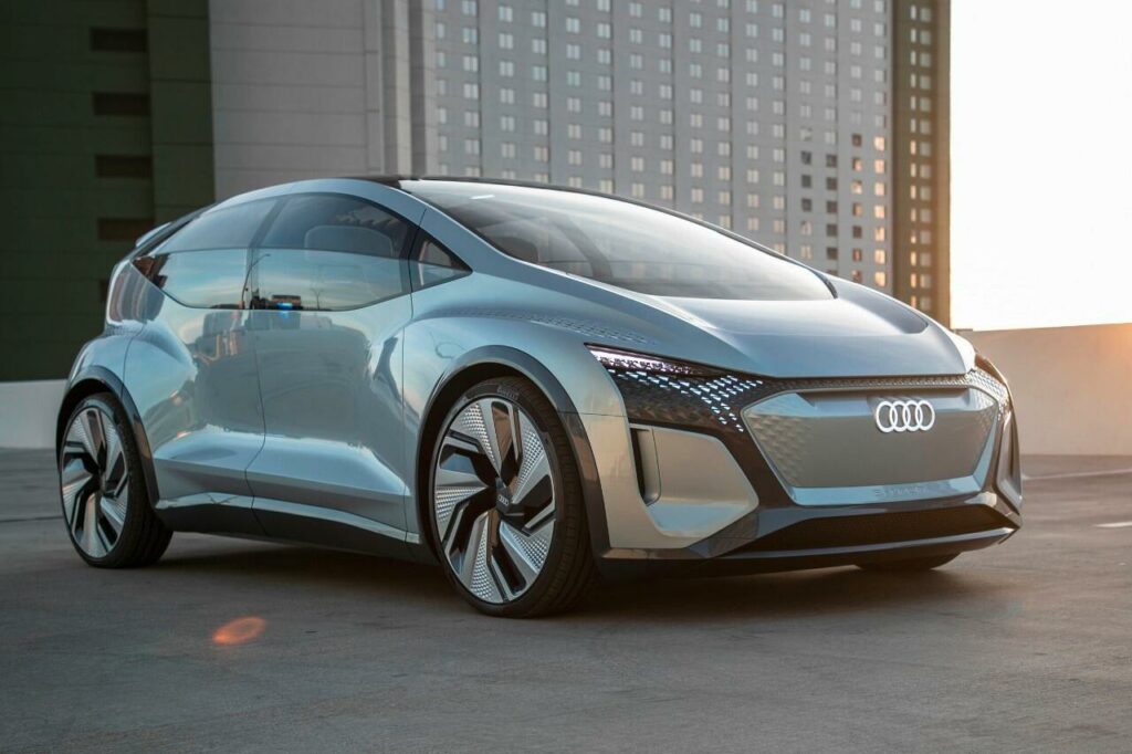 Concept Audi AI:ME 2019 vue de côté