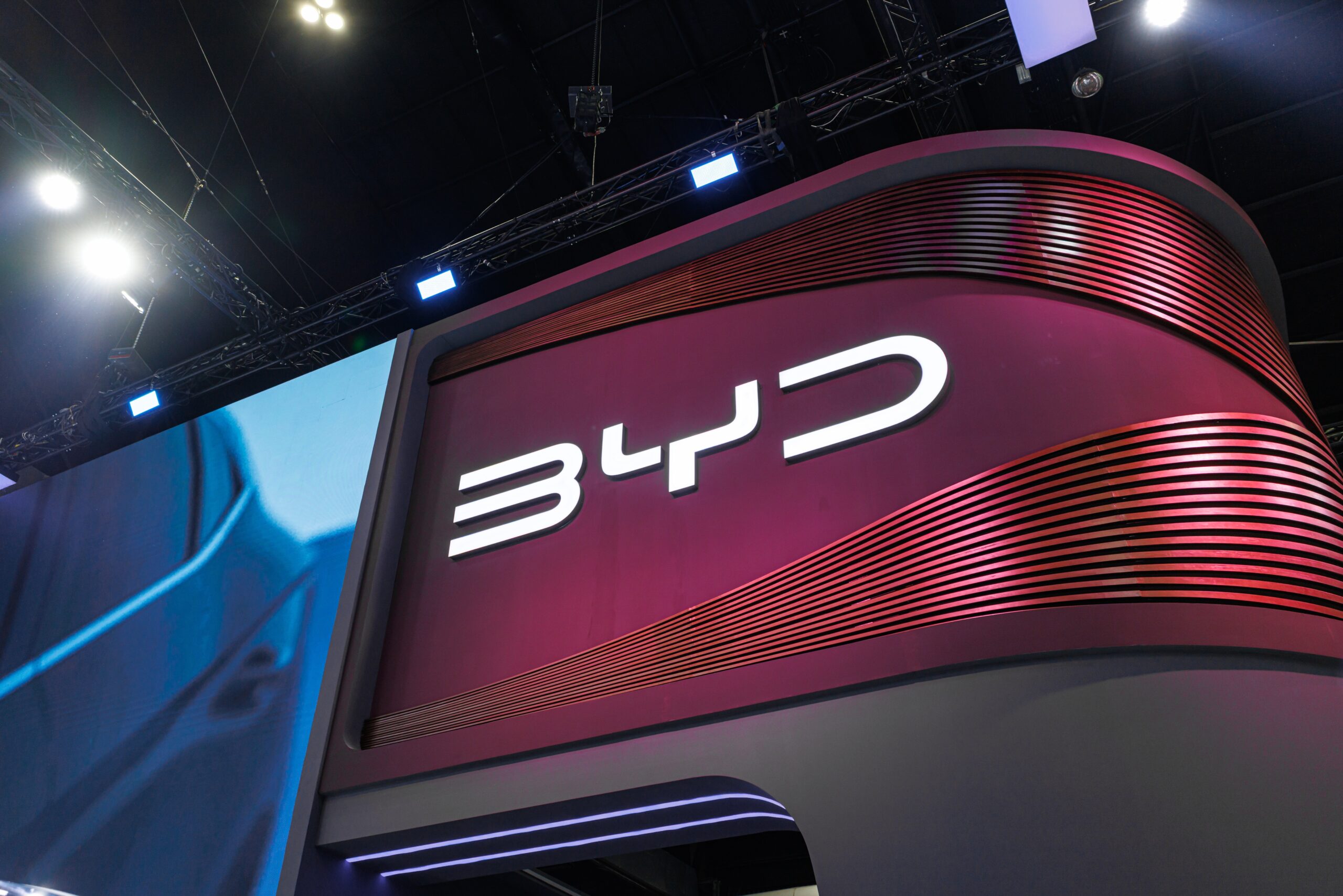 Logo du constructeur automobile chinois BYD