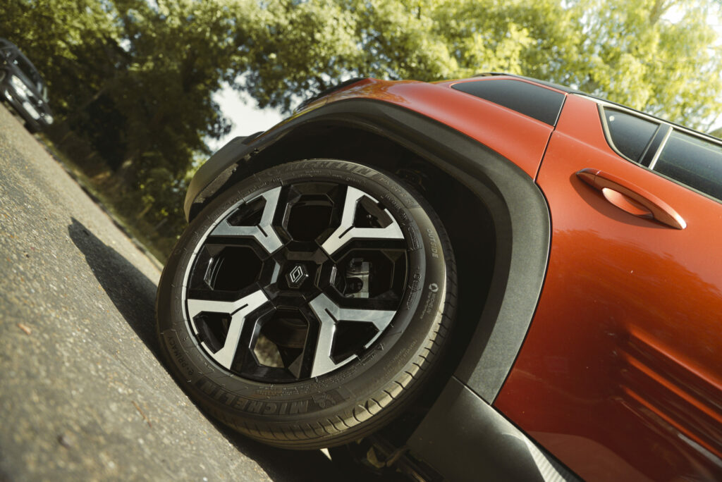 Jante arrière de la Renault 4 Électrique 2025