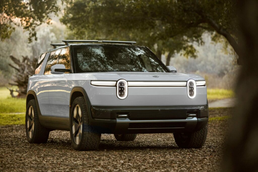 Rivian R2 electric SUV front view