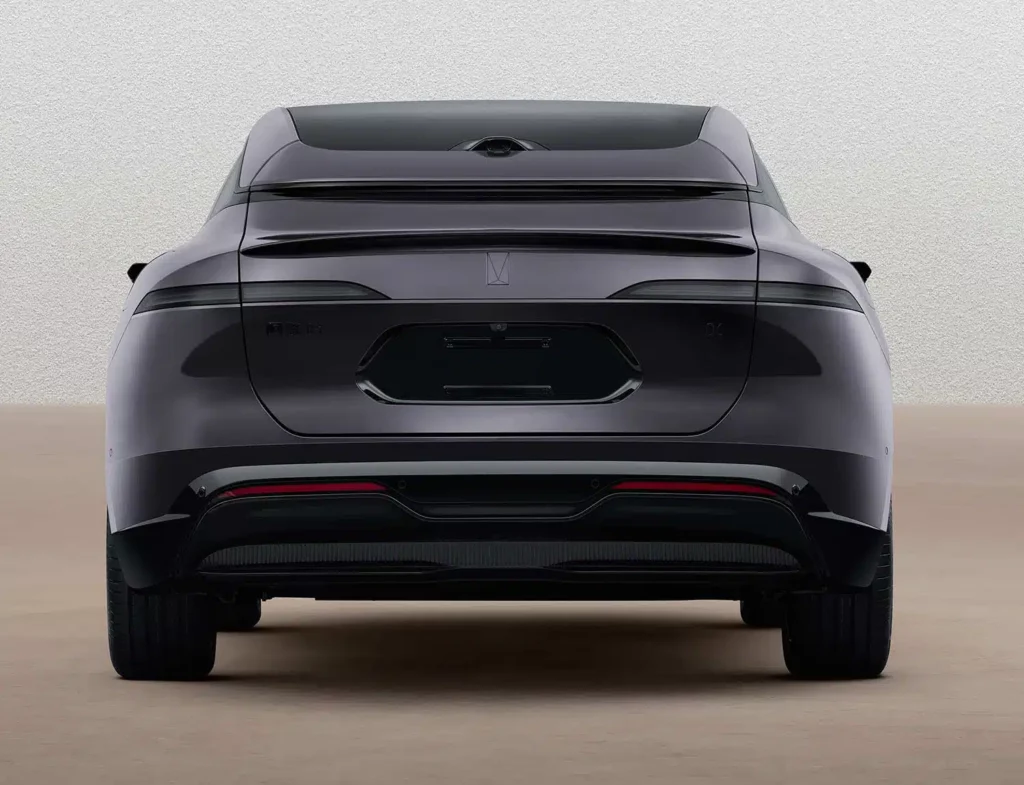 Avatr 06 berline électrique vue arrière