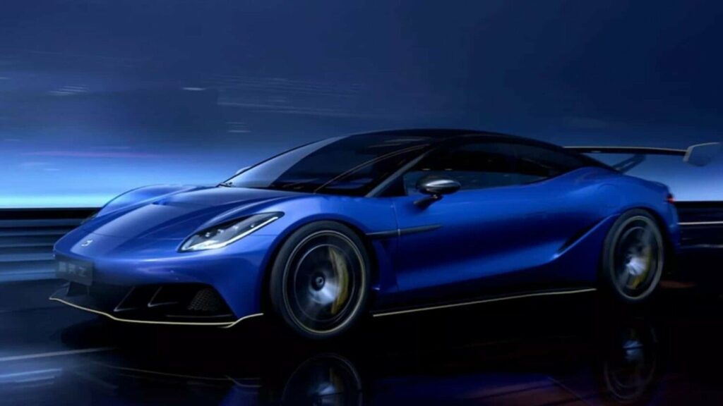 Supercar électrique BYD Denza Z en Europe 2026