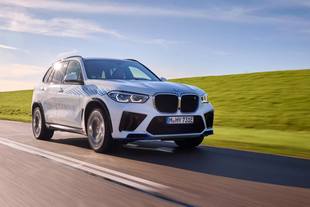 BMW iX5 hydrogène véhicule électrique à pile à combustible